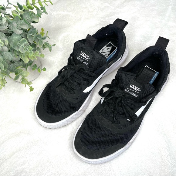 Vans Ultrarange Rapidweld Athletic Shoes Black White Classic Stripe 7.5 M / 9 W - Picture 2 of 8